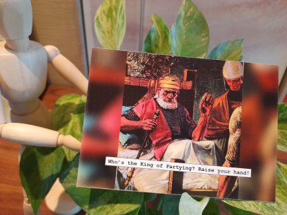 Postkaart - King